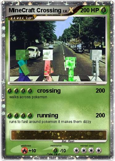 Pokemon MineCraft Crossing