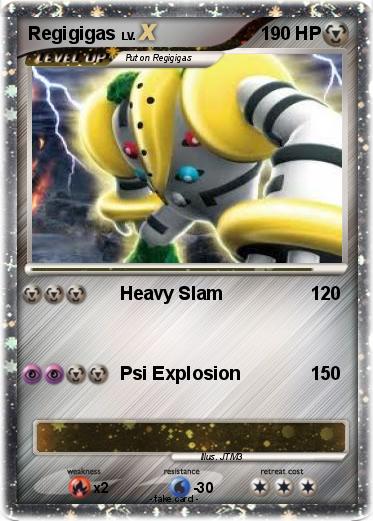 Pokemon Regigigas