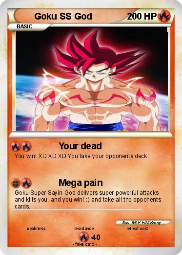 Pokemon Goku SS God