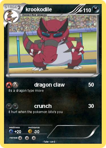 Pokemon krookodile
