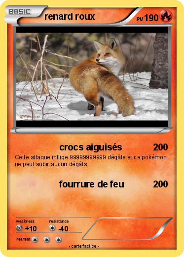 Pokemon renard roux