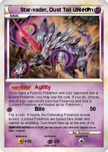 Pokemon Star-vader, Dust Tail Unicorn
