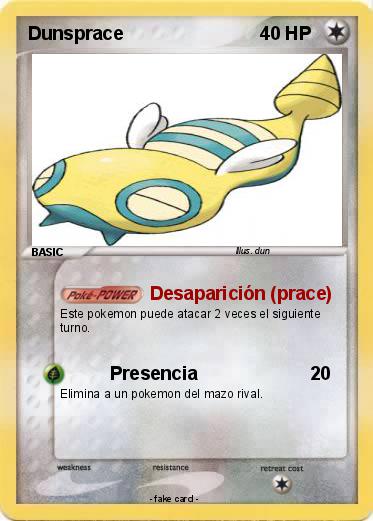 Pokemon Dunsprace