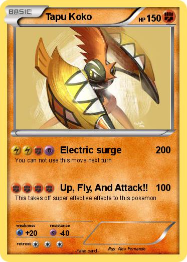 Pokemon Tapu Koko