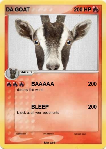 Pokemon DA GOAT