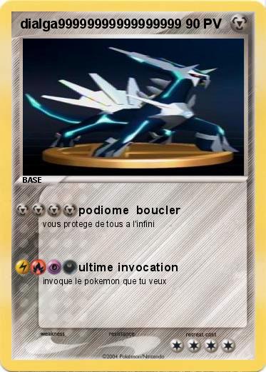 Pokemon dialga99999999999999999