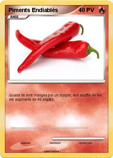 Pokemon Piments Endiablés