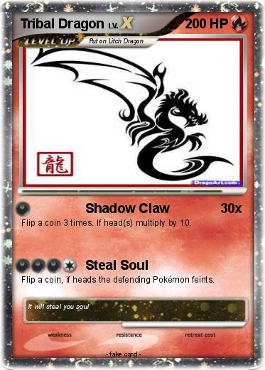 Pokemon Tribal Dragon