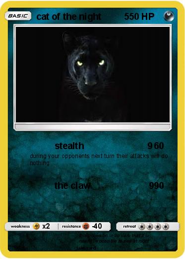Pokemon cat of the night         5