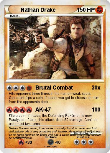 Pokemon Nathan Drake
