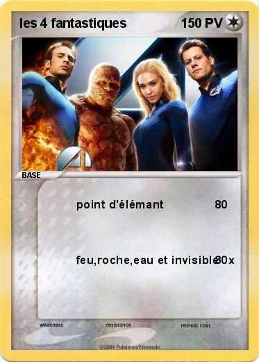 Pokemon les 4 fantastiques
