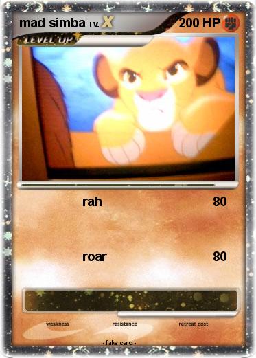 Pokemon mad simba