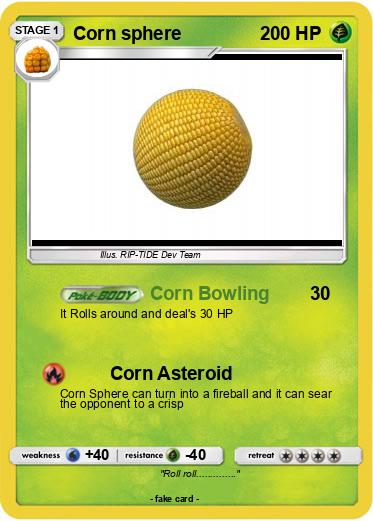 Pokemon Corn sphere