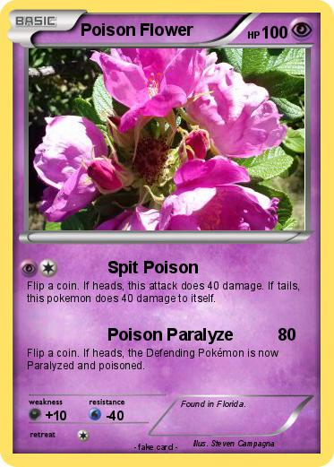 Pokemon Poison Flower