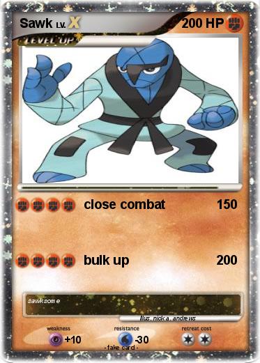 Pokemon Sawk
