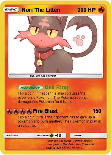 Pokemon Nori The Litten