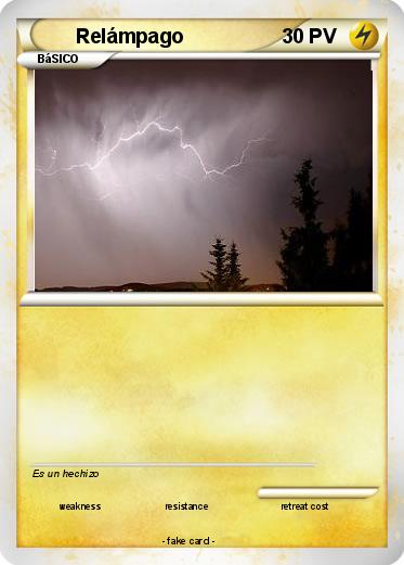 Pokemon Relámpago