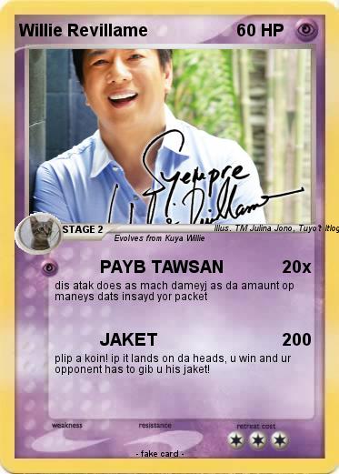 Pokemon Willie Revillame