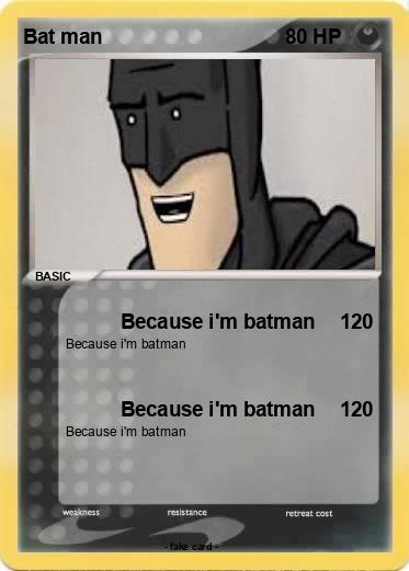 Pokemon Bat man