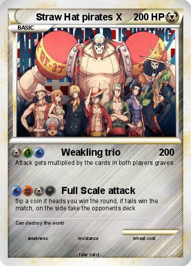 Pokemon Straw Hat pirates X