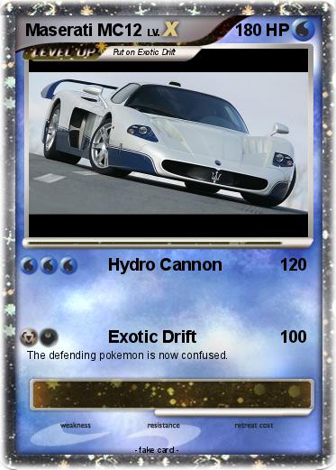 Pokemon Maserati MC12