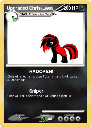 Pokemon Upgraded Chris
