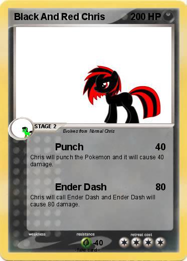Pokemon Black And Red Chris