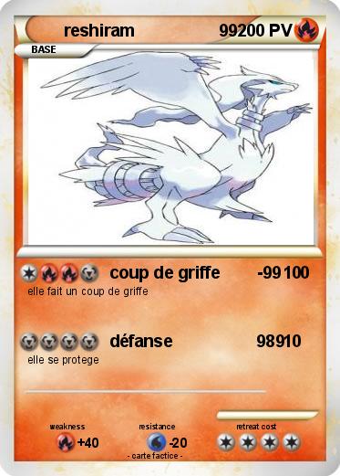 Pokemon reshiram                  99