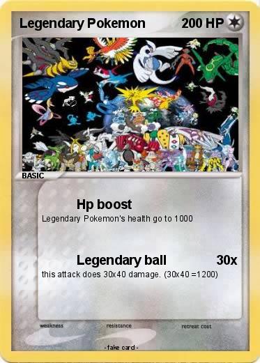 Pokemon Legendary Pokemon