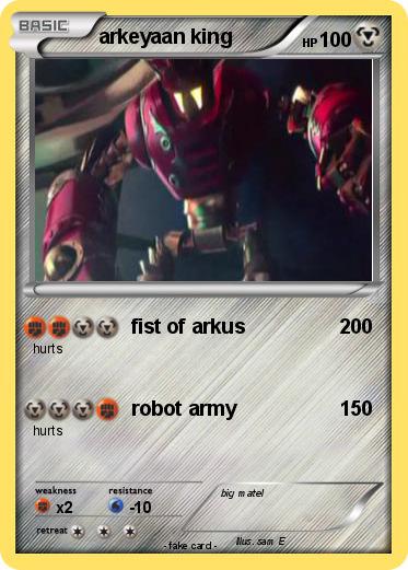 Pokemon arkeyaan king