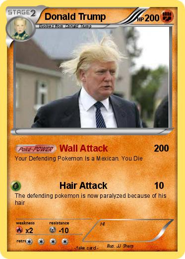 Pokemon Donald Trump