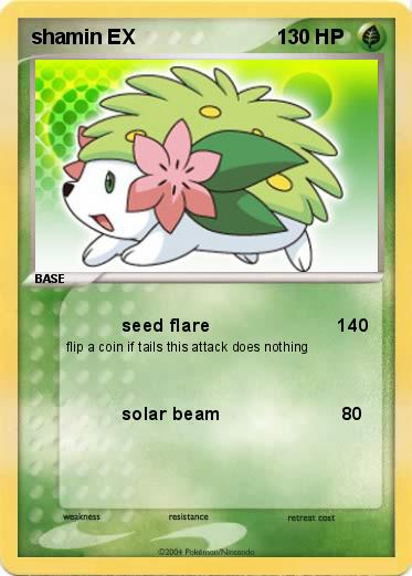 Pokemon shamin EX                         1