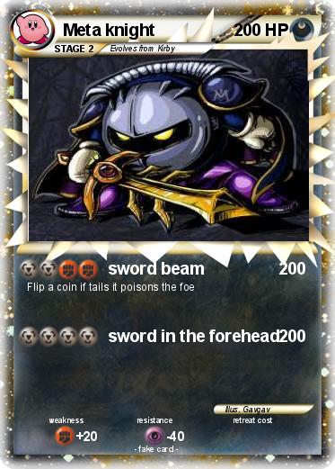 Pokemon Meta knight