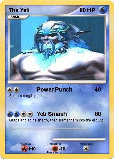 Pokemon The Yeti