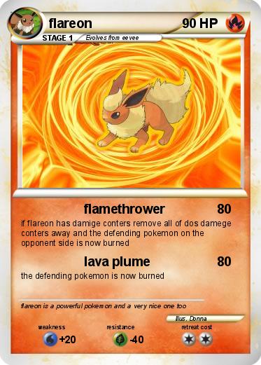 Pokemon flareon