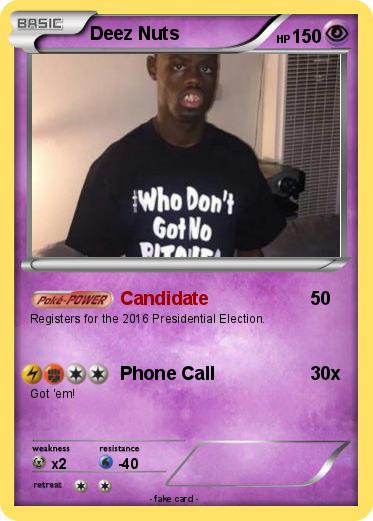 Pokemon Deez Nuts