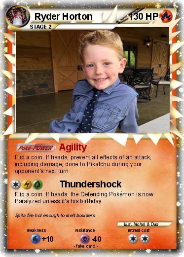 Pokemon Ryder Horton