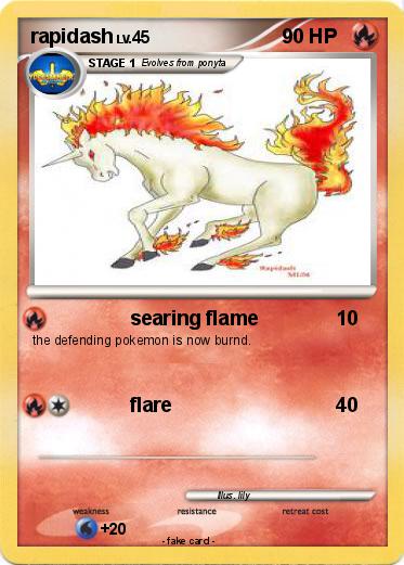Pokemon rapidash