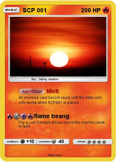 Pokemon SCP 001