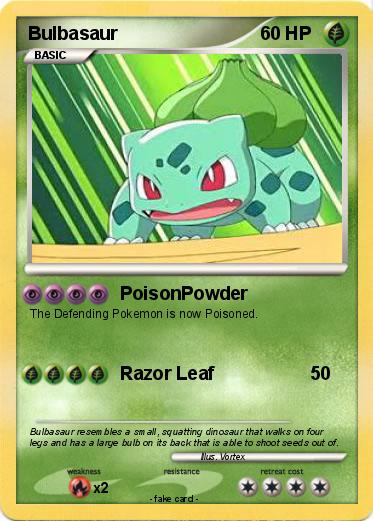 Pokemon Bulbasaur