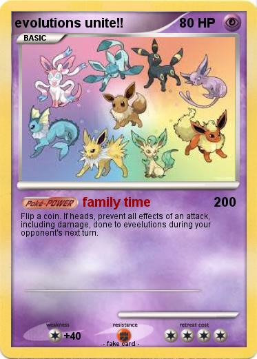 Pokemon evolutions unite!!
