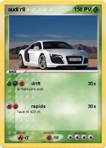 Pokemon audi r8