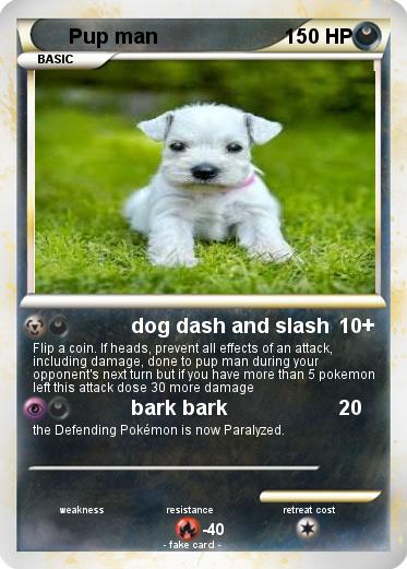 Pokemon Pup man