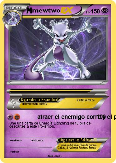 Pokemon mewtwo