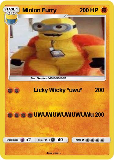 Pokemon Minion Furry