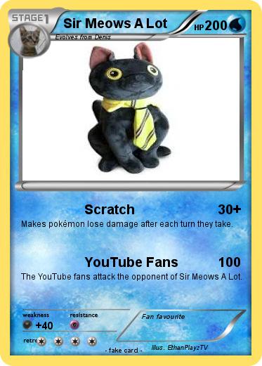 Pokemon Sir Meows A Lot