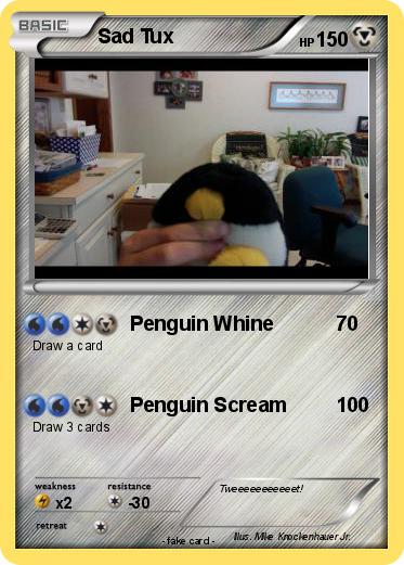 Pokemon Sad Tux