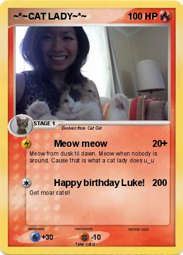 Pokemon ~*~CAT LADY~*~