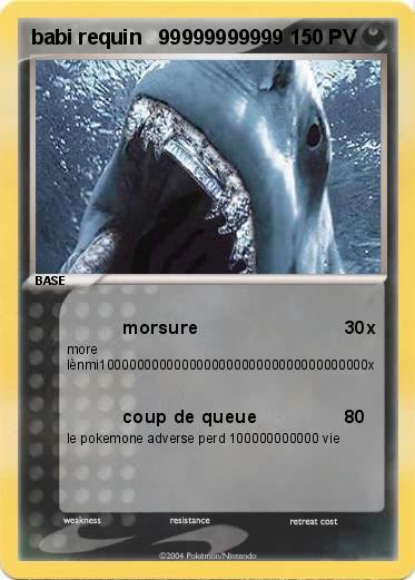 Pokemon babi requin   99999999999 