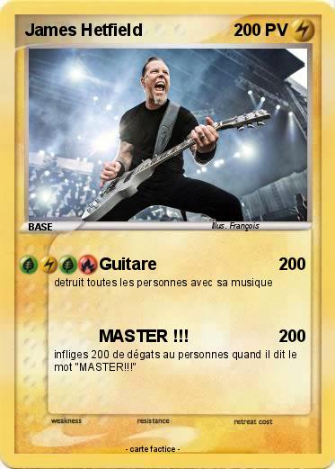 Pokemon James Hetfield